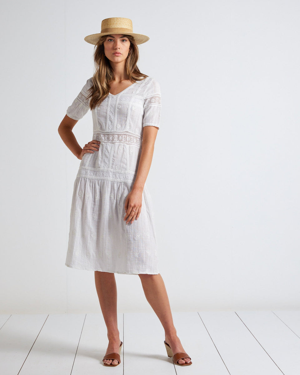 Roma Embroidered Dress